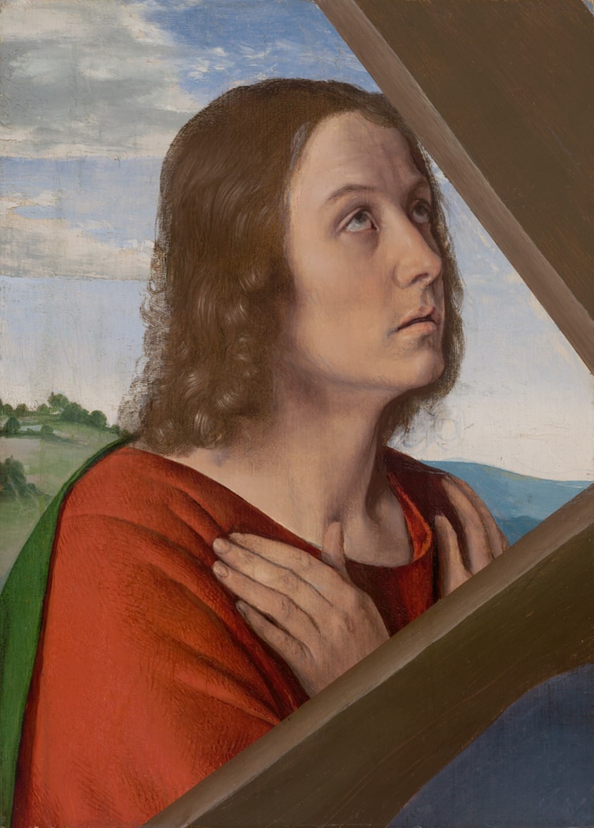 Fragment from Christ Carrying the Cross: Saint John the Evangelist