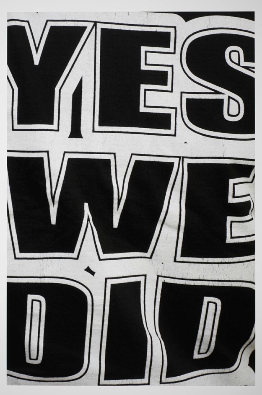 Untitled (Yes We Did), from the series, "The Week of the Perfect Game"