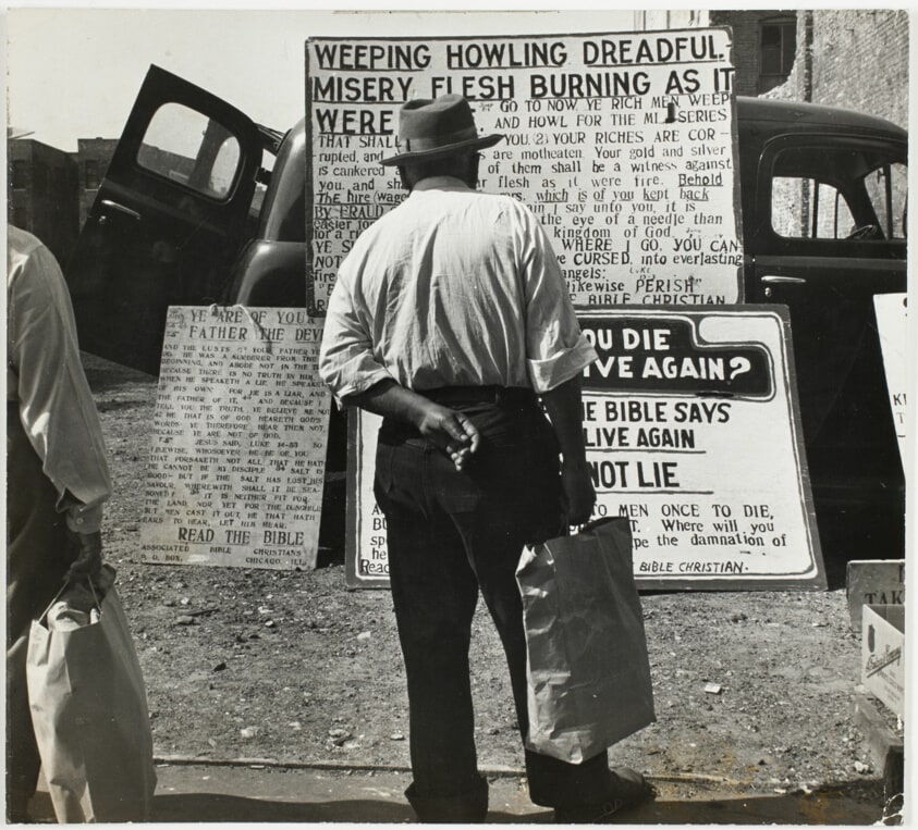 Bible Study on Madison Street, Chicago