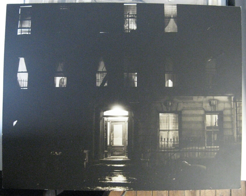 Façade of Rebecca's Building, Evening, NYC, from the series "Rebecca"