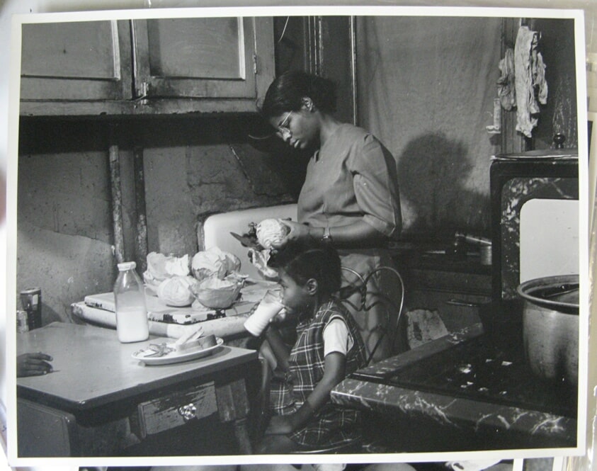 Rebecca and her Mother in the Kitchen, NYC, from the series "Rebecca"