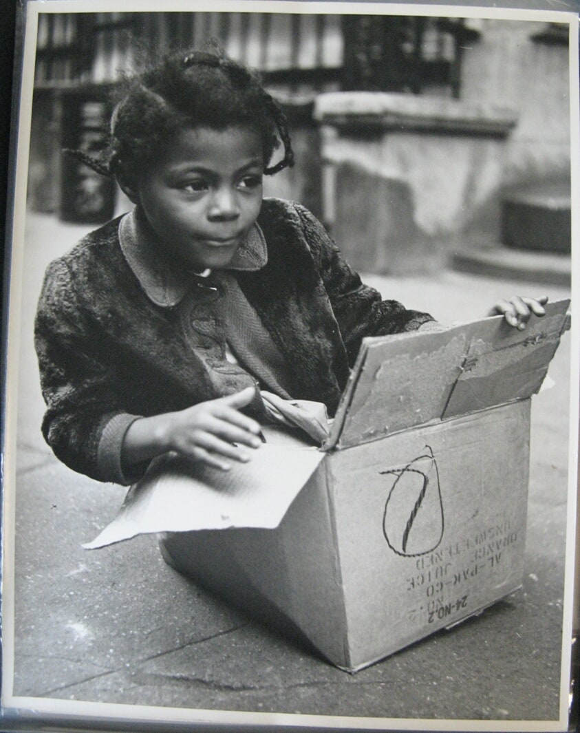 Rebecca in Box, NYC, from the series "Rebecca"