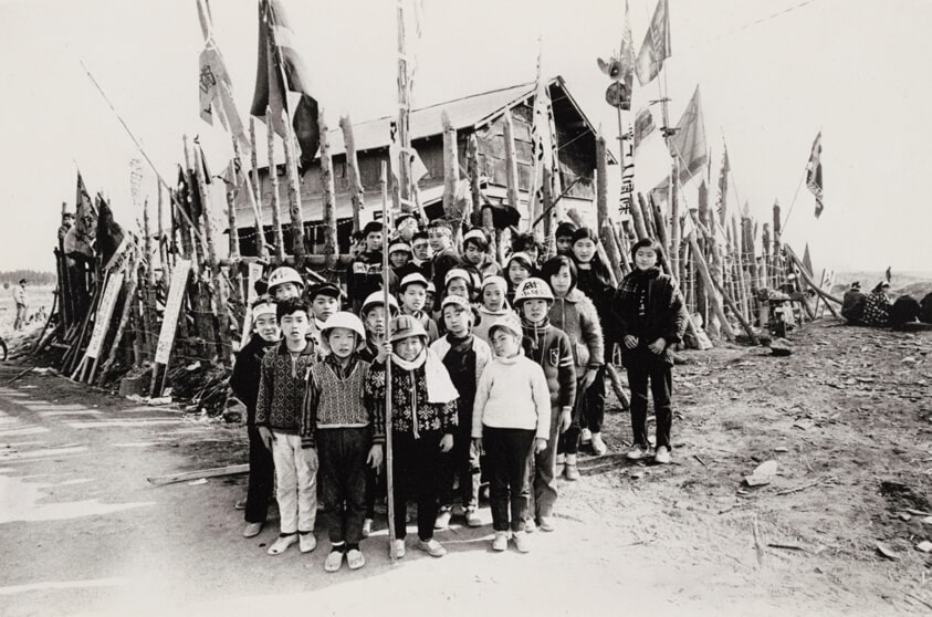 Childrens' Resistance Corps, from the series "Sanrizuka"