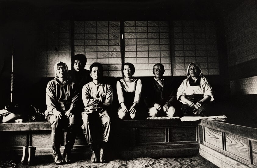 Farming Family in their Home, from the series "Sanrizuka"