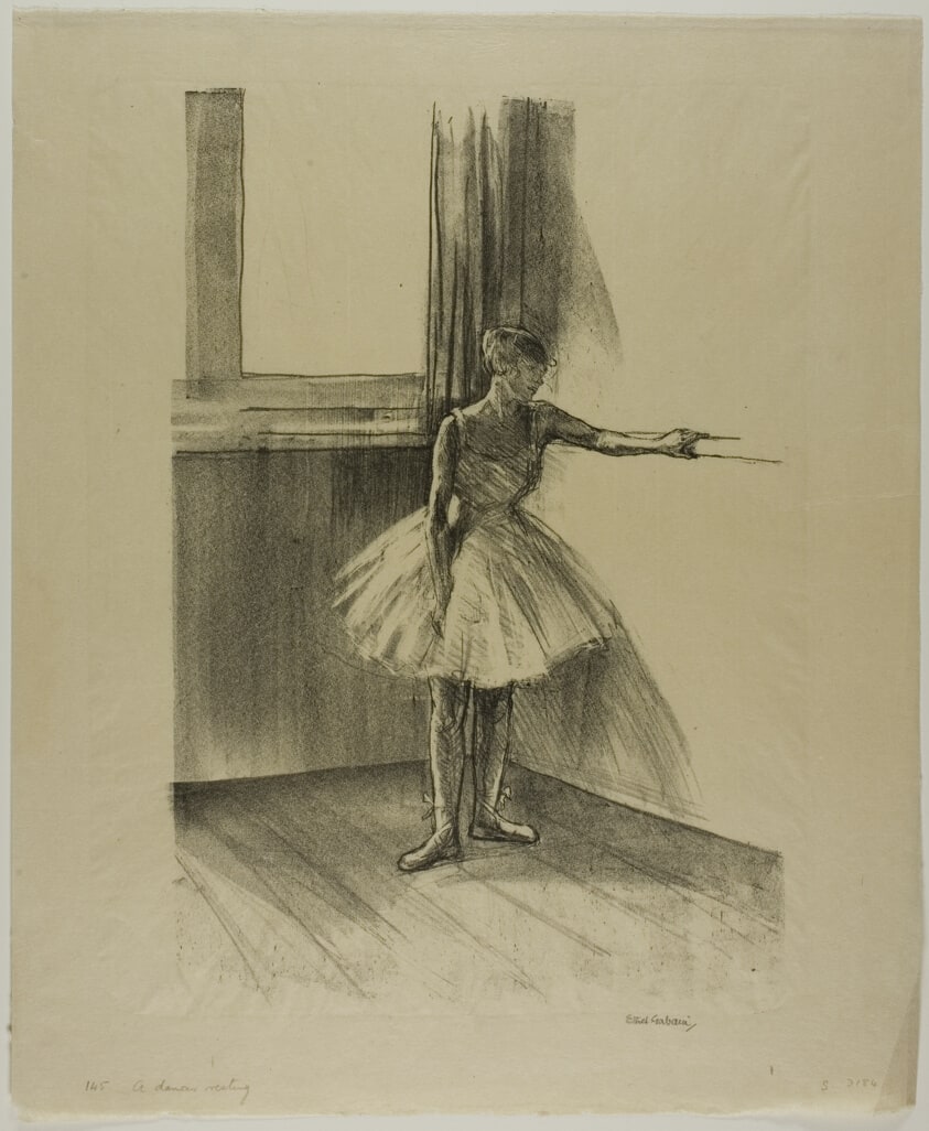 A Dancer Resting