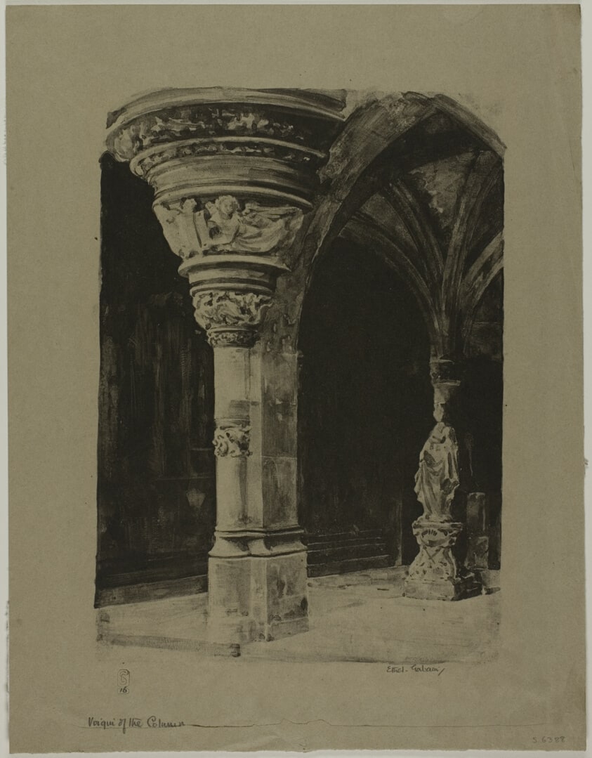 The Virgin of the Column, Musée de Cluny, Paris