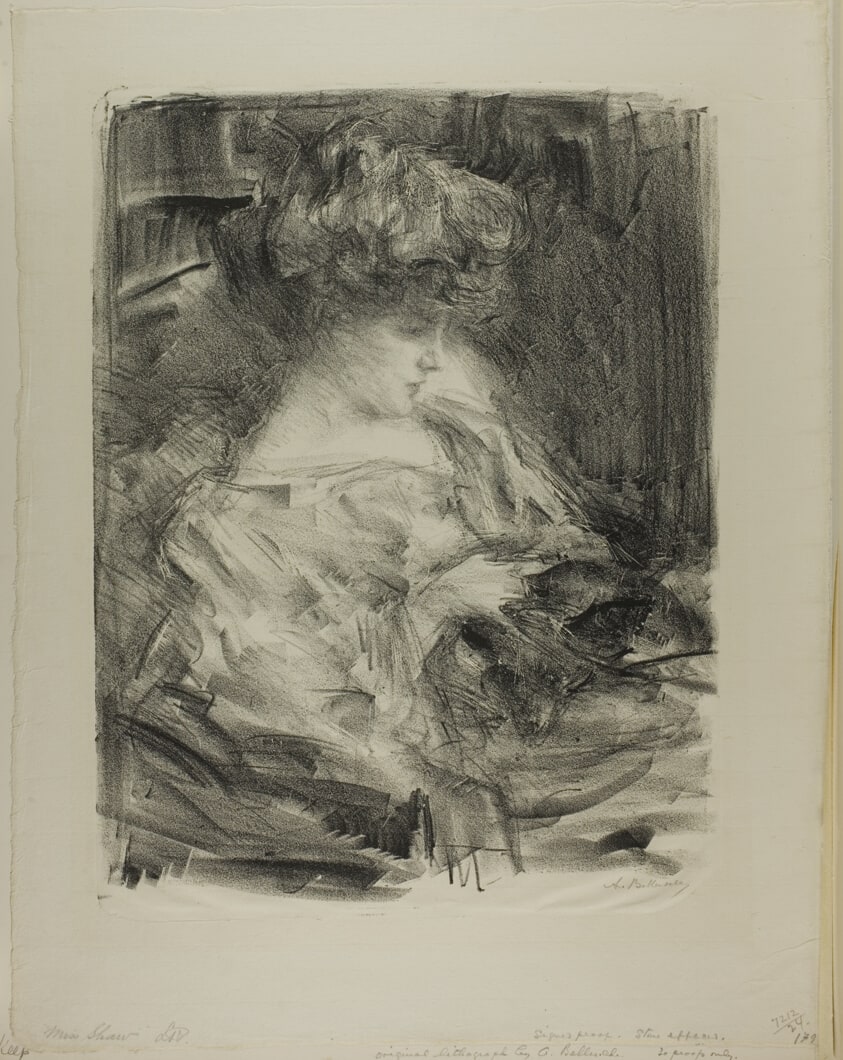 Seated Woman, Miss Shaw