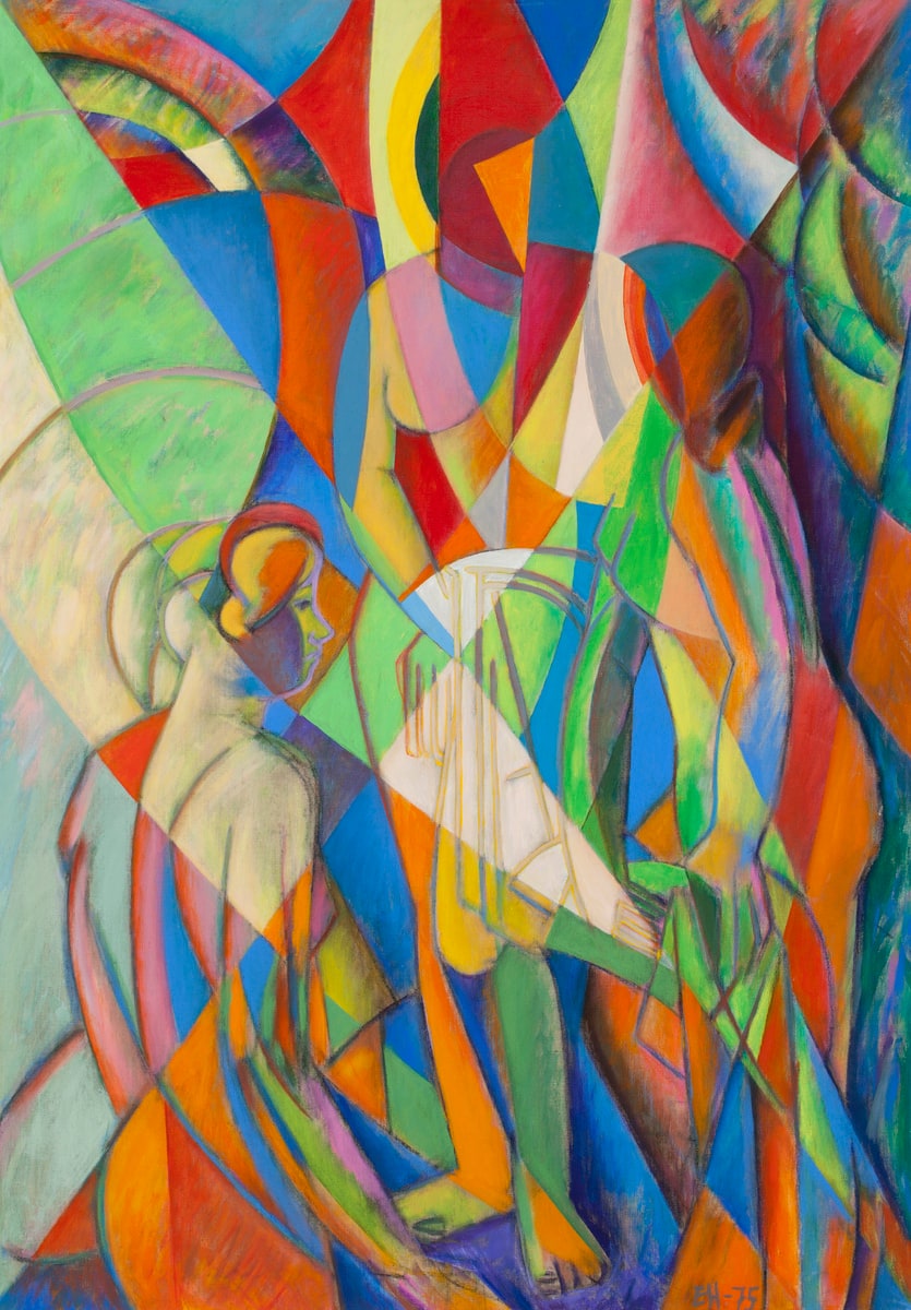 Three Bathers