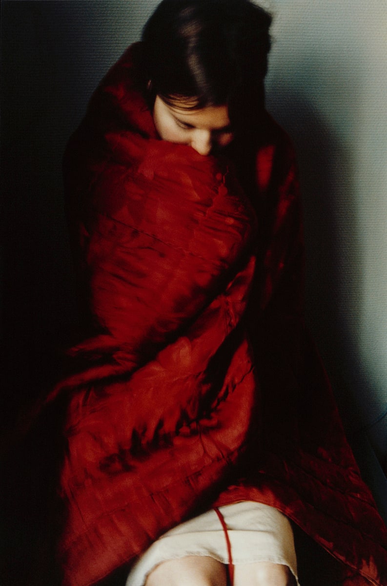 From the series Seedlings (Red Blanket)
