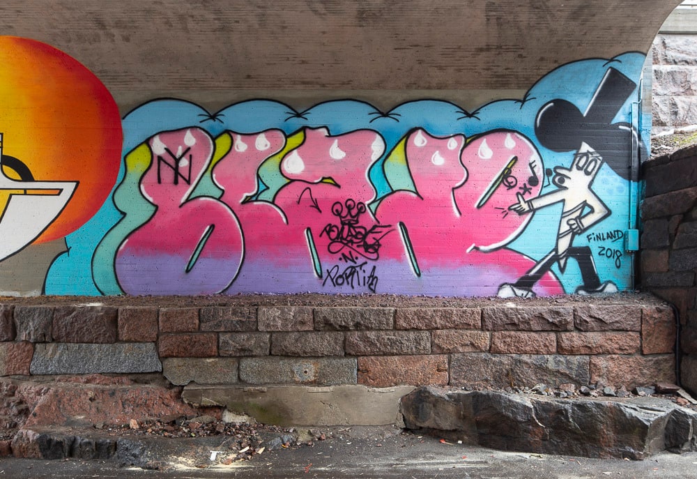 Blade's Graffiti at Baana