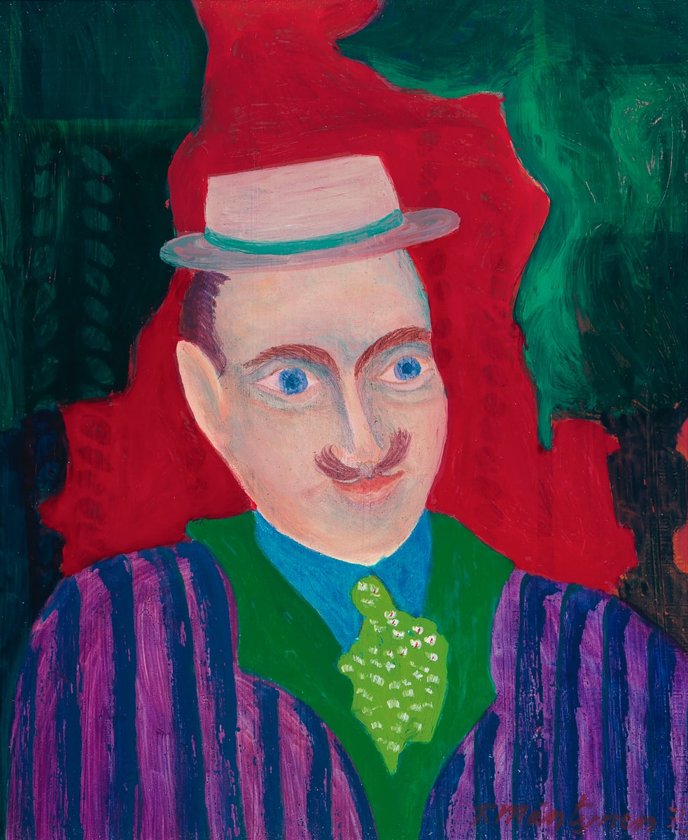 Man in White Hat