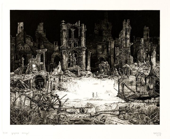 Paysage occupé
