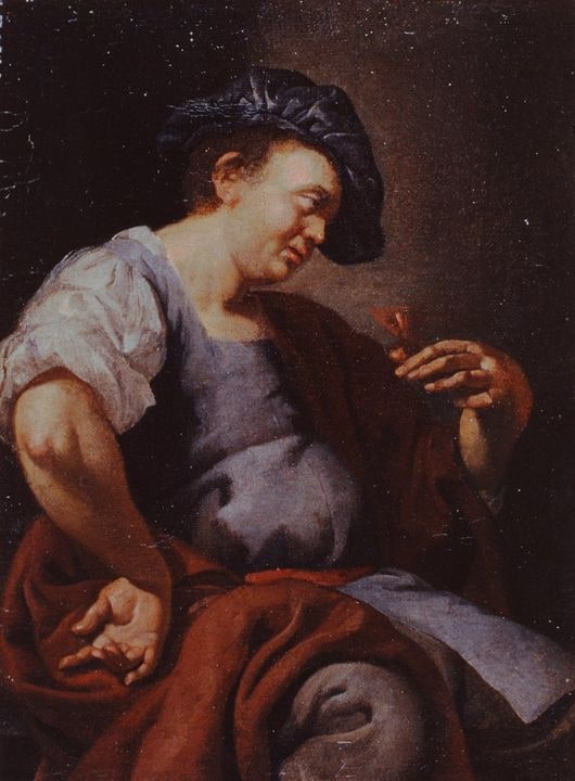 Un homme de profil