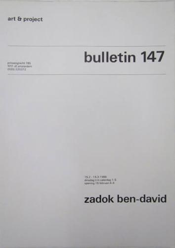 Art & Project Bulletin 147