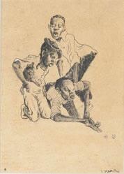 Kneeling Woman
