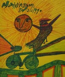 Bird on Bicycle