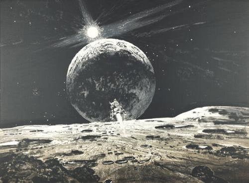Lunar Landing, from The Apollo Story