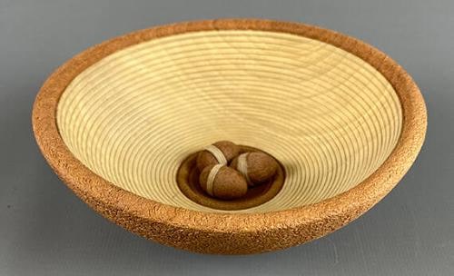 Untitled [bowl with three eggs]