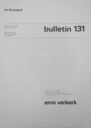 Art & Project Bulletin 131