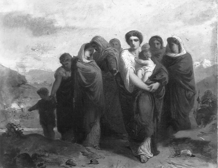 Agrippine quittant le camp des prétoriens