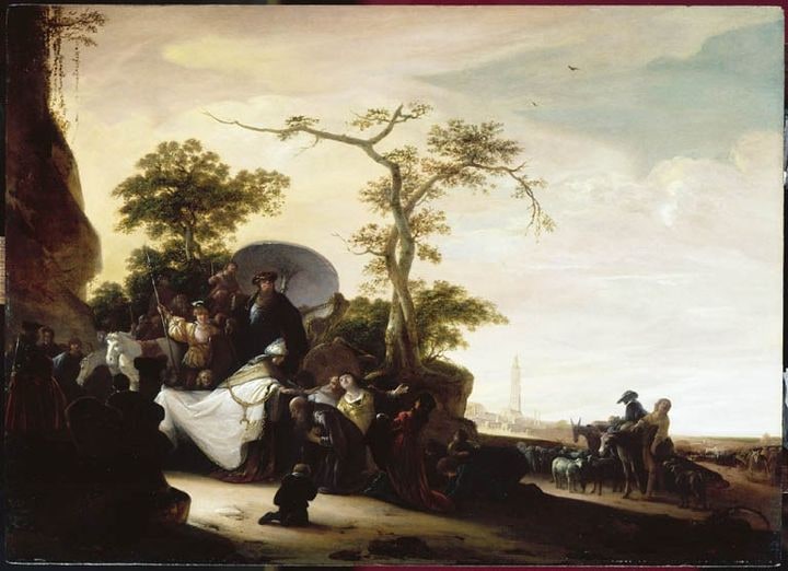 Melchisedech bénit Abraham
