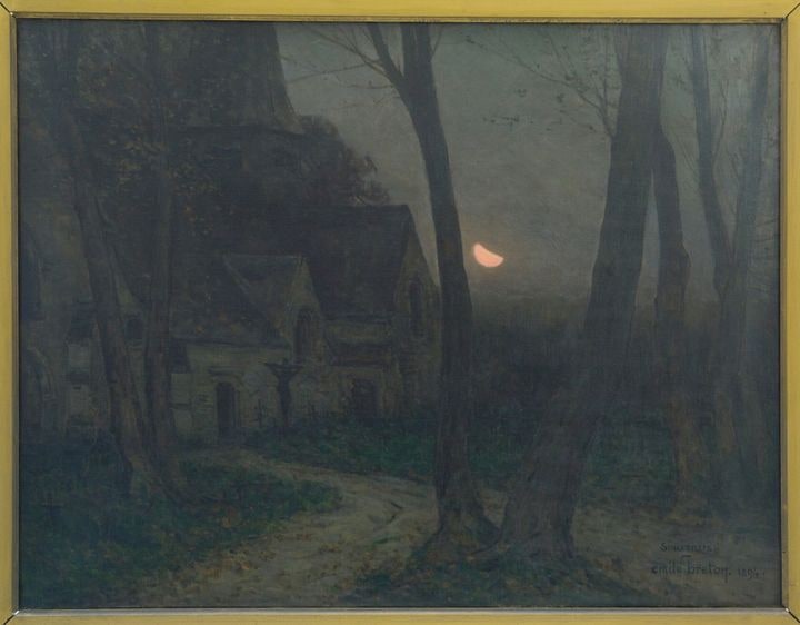 Paysage de nuit (vue d'Englos-lez-Lille)