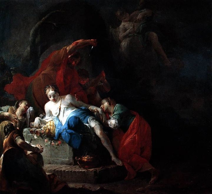 Le sacrifice de la fille de Jephté