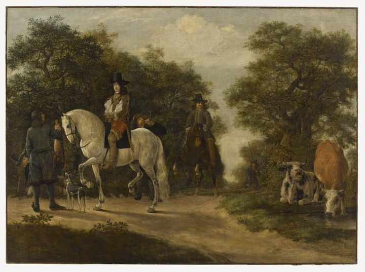 Gentilhomme à la chasse