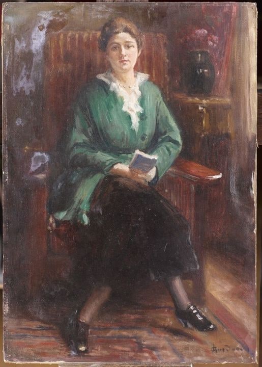Yvonne Cordonnier, fille de l'artiste
