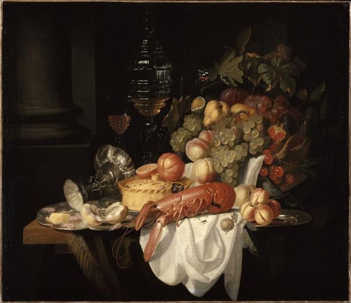 Nature morte au homard