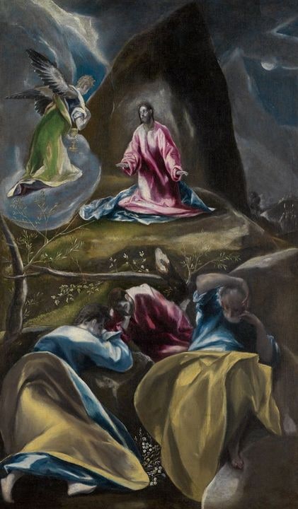 Jésus au jardin des Oliviers