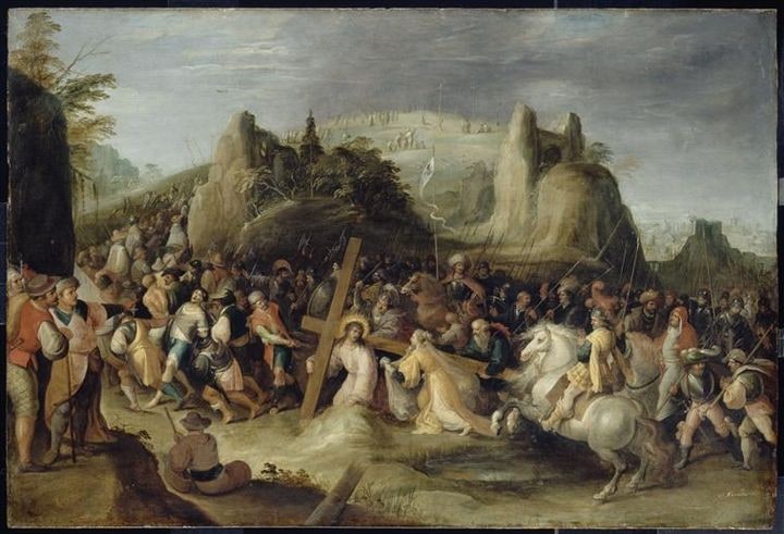 Le Christ montant au Calvaire et la rencontre de sainte Véronique