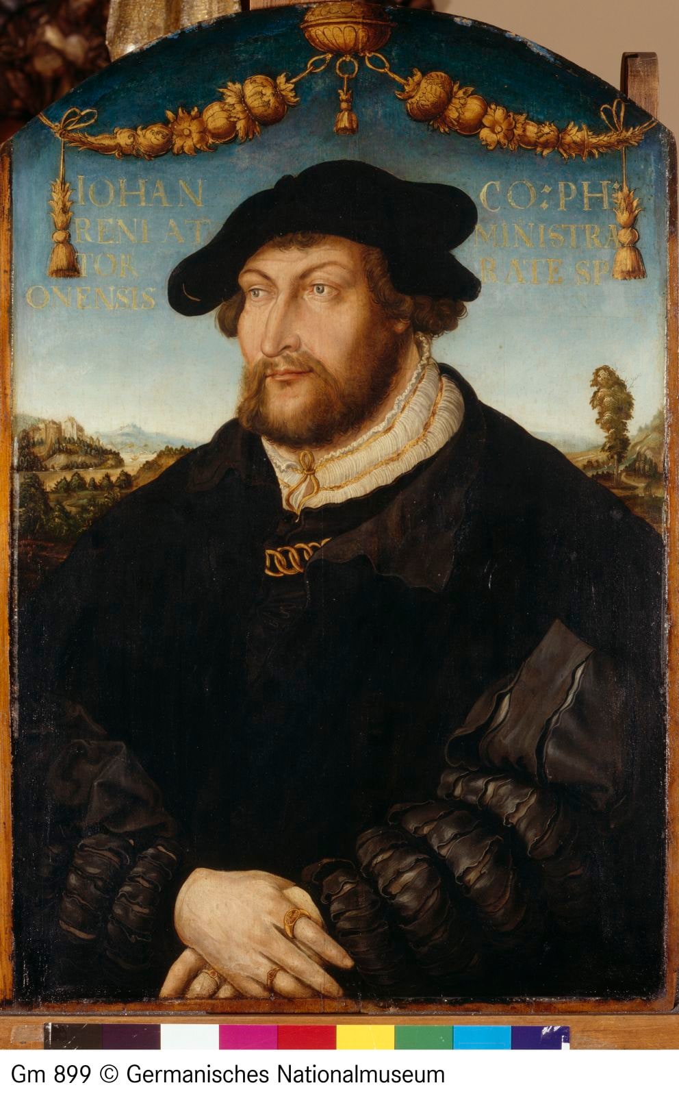 Bildnis des Pfalzgrafen Johann III. (1488-1538), Administrator des Bistums Regensburg