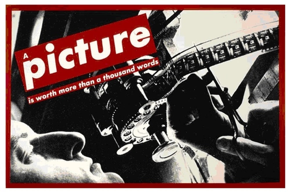 Untitled (A picture is worth more than a thousand words)