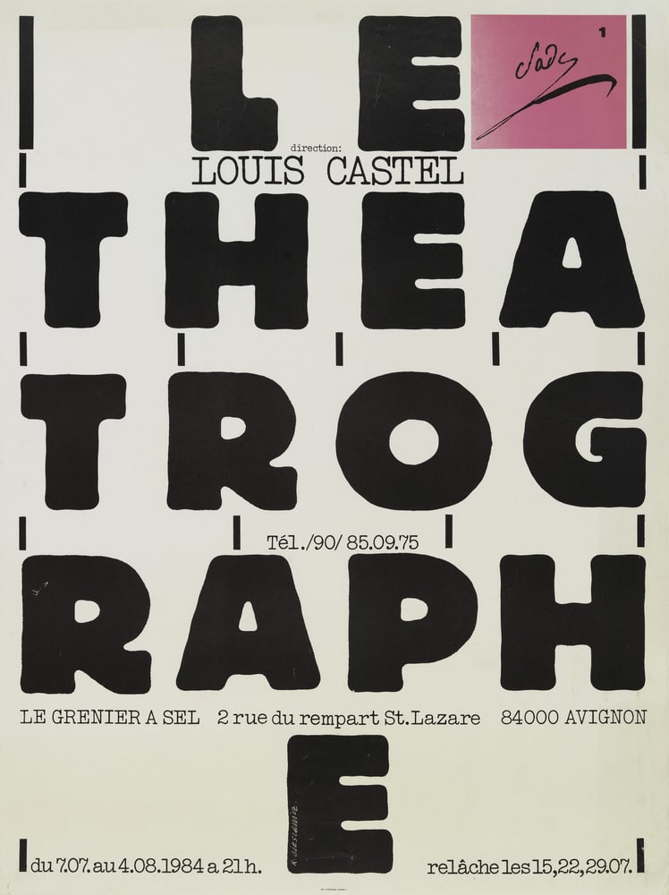 Affiche Louis Castel