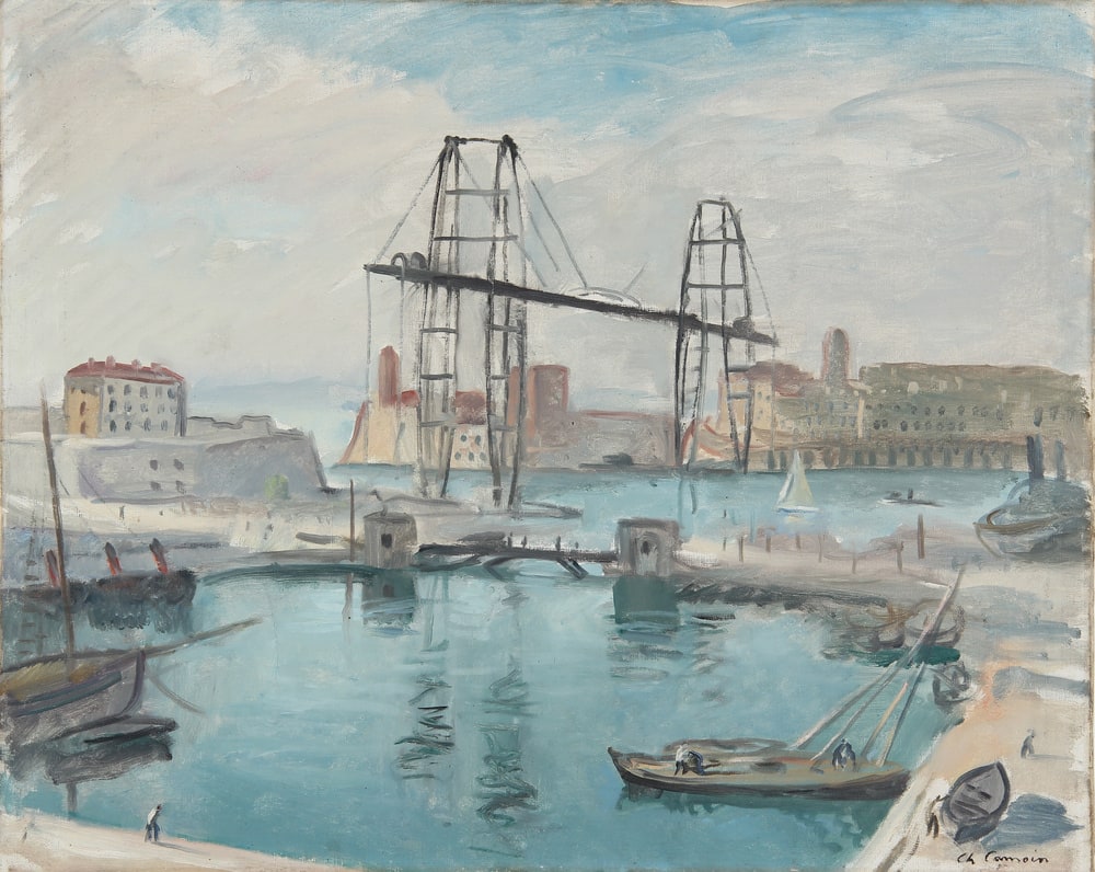 Marseille, le pont transbordeur