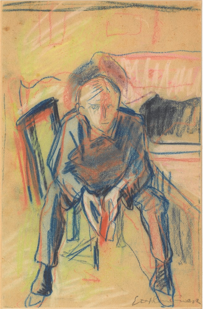 Etude pour le portrait de Fernand Fleuret