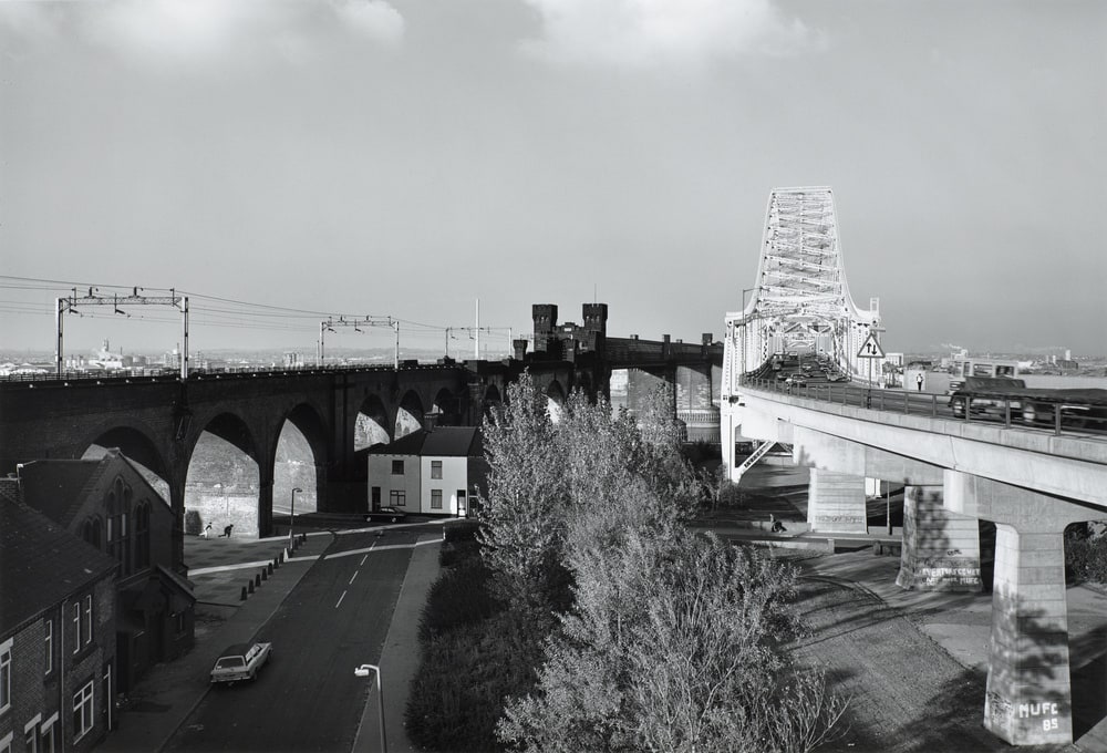 Runcorn Railway and Road Bridges Runcorn, Cheshire