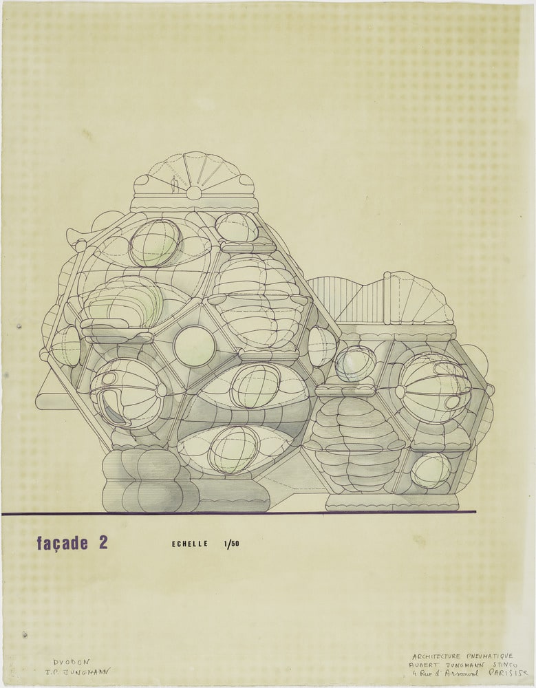 Dyodon-Habitation pneumatique expérimentale
Façade 2