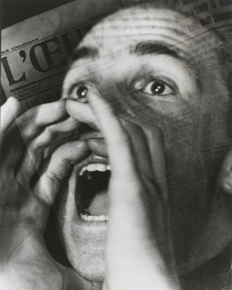 Publicité pour le journal L'Oeuvre