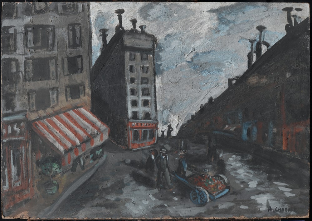 Voiture des quatre-saisons à Paris