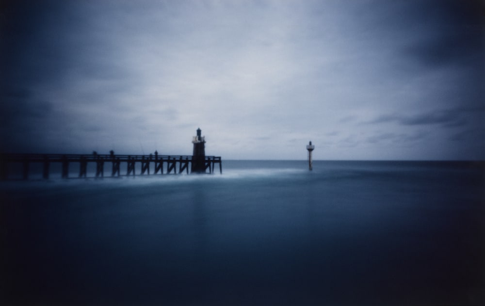 Jetée et phare de Capbreton