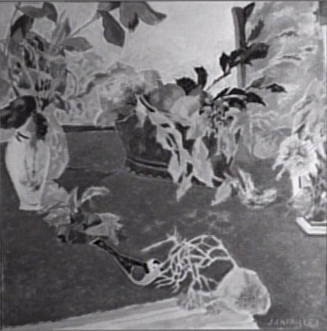 Le vase bleu
