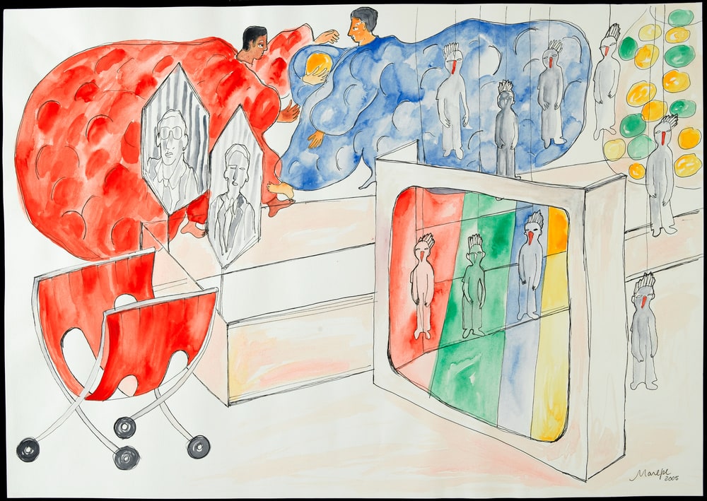 Etude pour une installation dans le Forum
