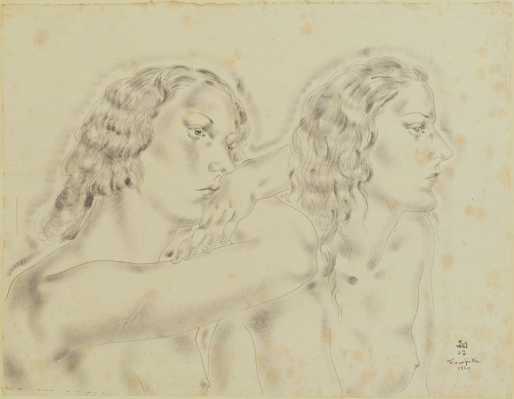Deux femmes au torse nu