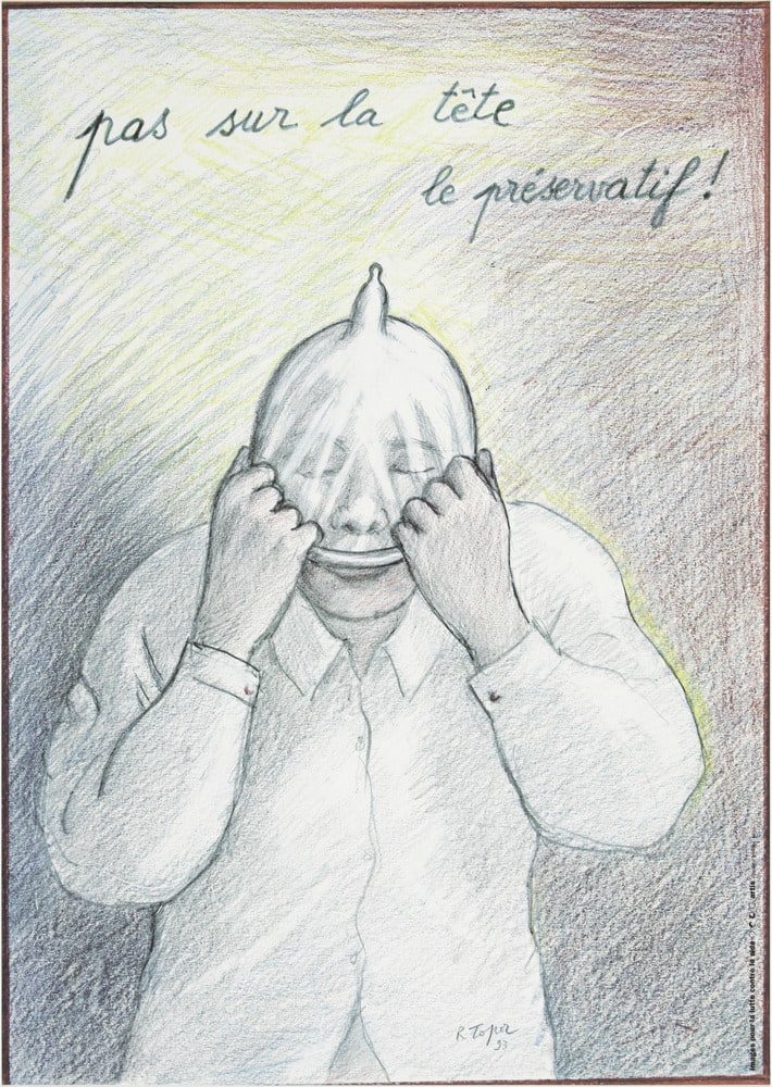 Affiche Pas sur la tête
