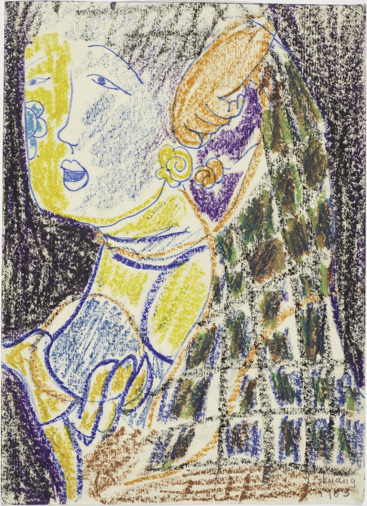 La beauté du sombre Bouddha