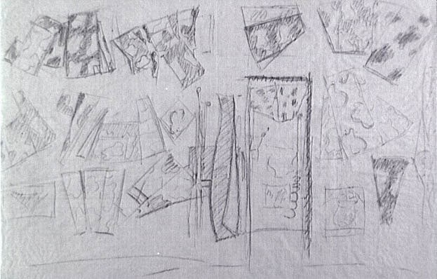 Dessin d'accrochage