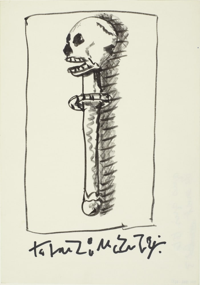 Gris-gris tête de mort