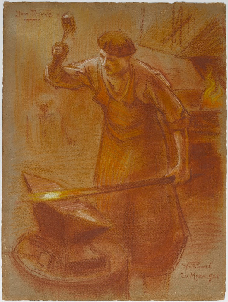 Jean Prouvé à la forge